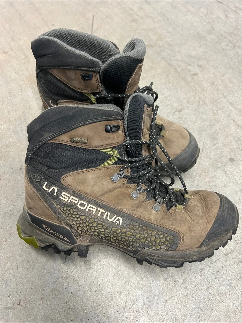 La Sportiva Brown, Black & Green Men's Hiking Boots